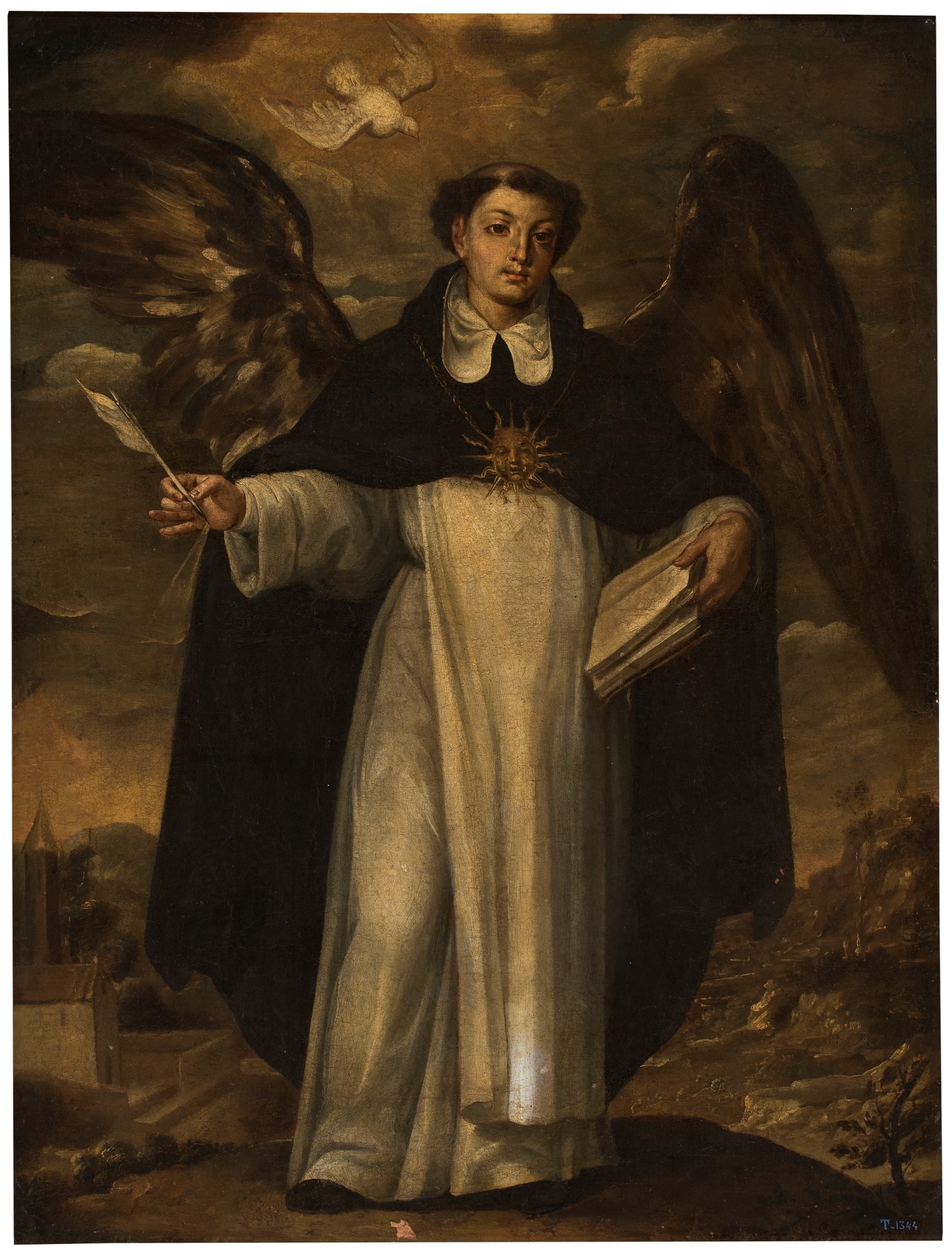 Santo_Tomás_de_Aquino,_de_José_Risueño_(Museo_del_Prado)